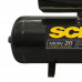 Compressor de Ar Audaz 5HP 20 Pés 200L 175lbf Trifásico 220V - SCHULZ-MCSV20/200-220V