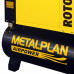 Compressor de Ar Parafuso 6HP 8Bar Trifásico 27,4PCM 97 Litros  - METALPLAN-ROTORPLUS0063AB