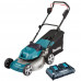 Cortador de Grama 460mm 18V Coletor 60L com 2 Baterias 5.0Ah e Carregador  - MAKITA-DLM460PT2