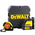 Kit Nível a Laser DEWALT-DW088K Horizontal e Vertical Maleta + Trena Profissional FORTGPRO-FG029 7,5 Metros - DEWALT-K2528