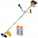 Kit Roçadeira Lateral à Gasolina 2T 43CC Vulcan 80999 + 2 Protetor Solar Facial FPS 60 120ml Nutriex 61093 - VULCAN-K2113