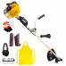 Kit Roçadeira à Gasolina 54CC 2T RGV 540 Vonder 6804540000 + Kit de Segurança para Operador - VONDER-K569